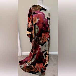Andrea Iyamah Vibrant Floral Maxi Dress